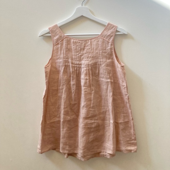 J. Crew Linen Top - Picture 3 of 4